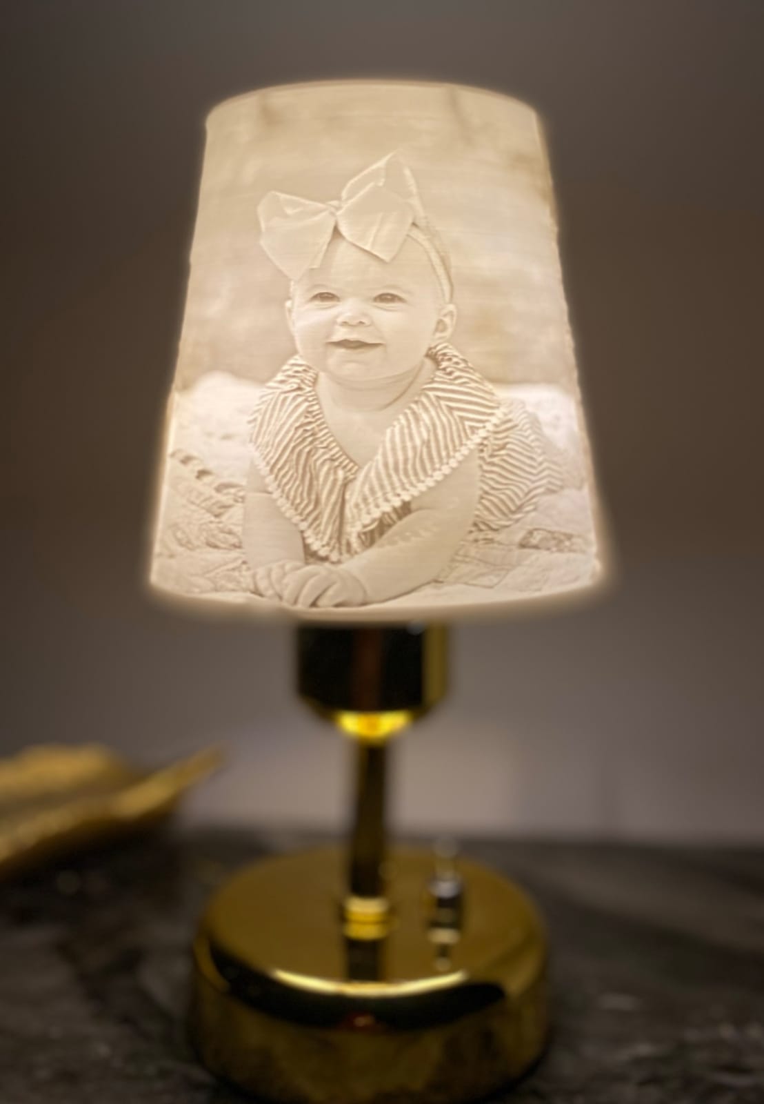 3D gece lambası