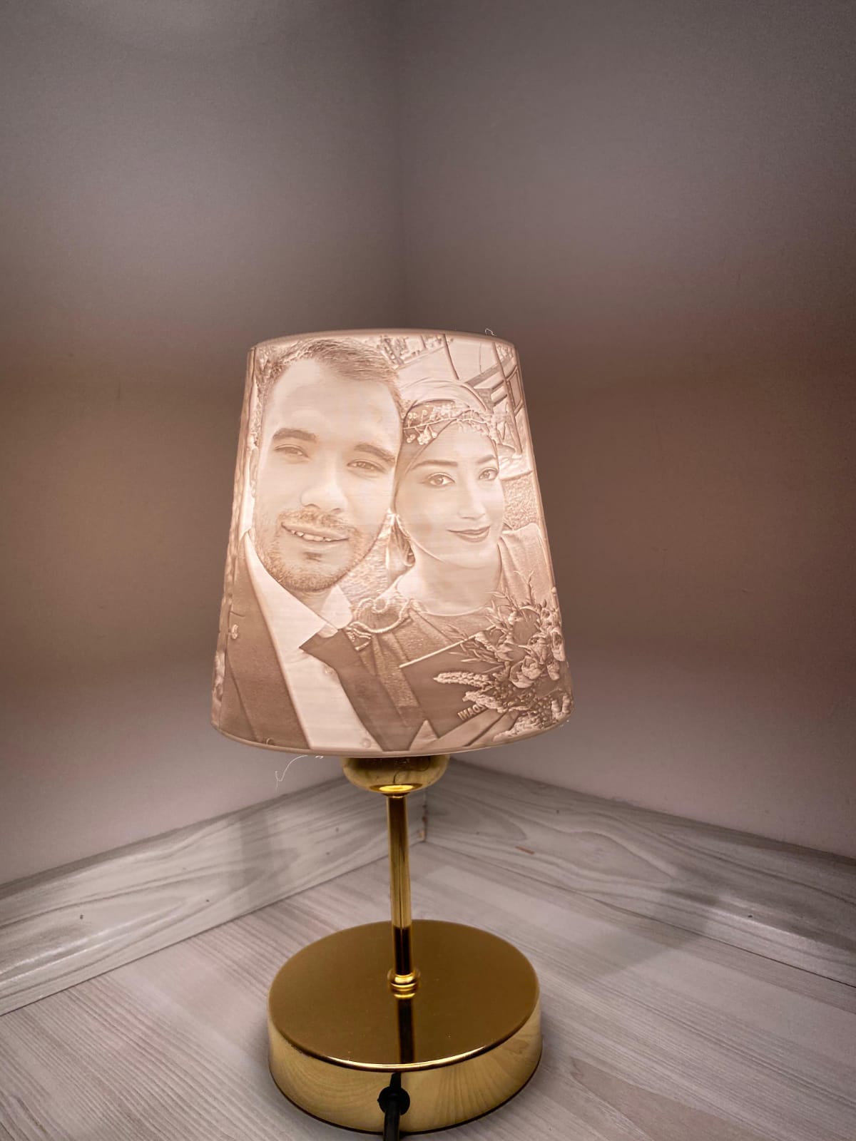 3D gece lambası
